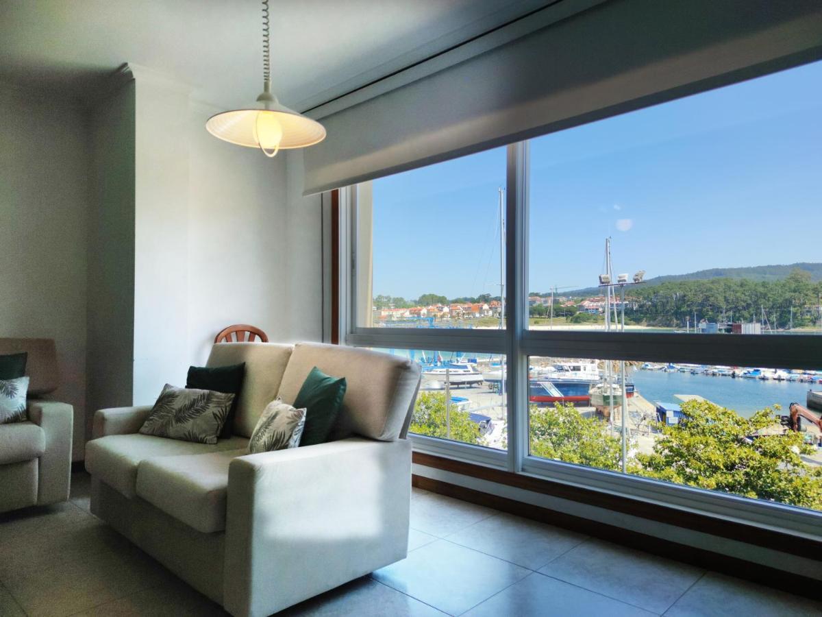 Apartamento Desconectaengalicia El Pescador, Vistas Al Puerto, 200M Playa Portonovo Exterior foto