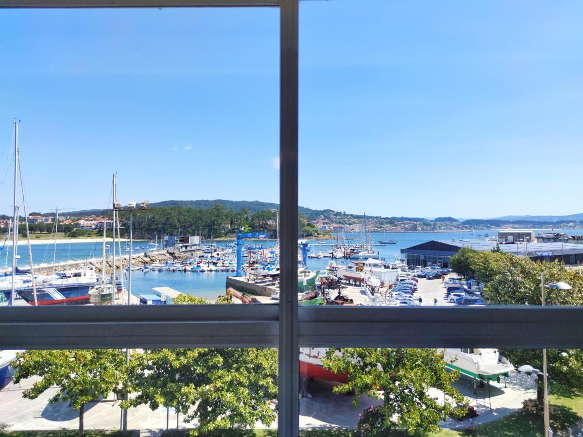 Apartamento Desconectaengalicia El Pescador, Vistas Al Puerto, 200M Playa Portonovo Exterior foto